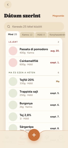 Minden dátum szerint - előbb a lejárt, aztán ez a hét, aztán hónapról hónapra